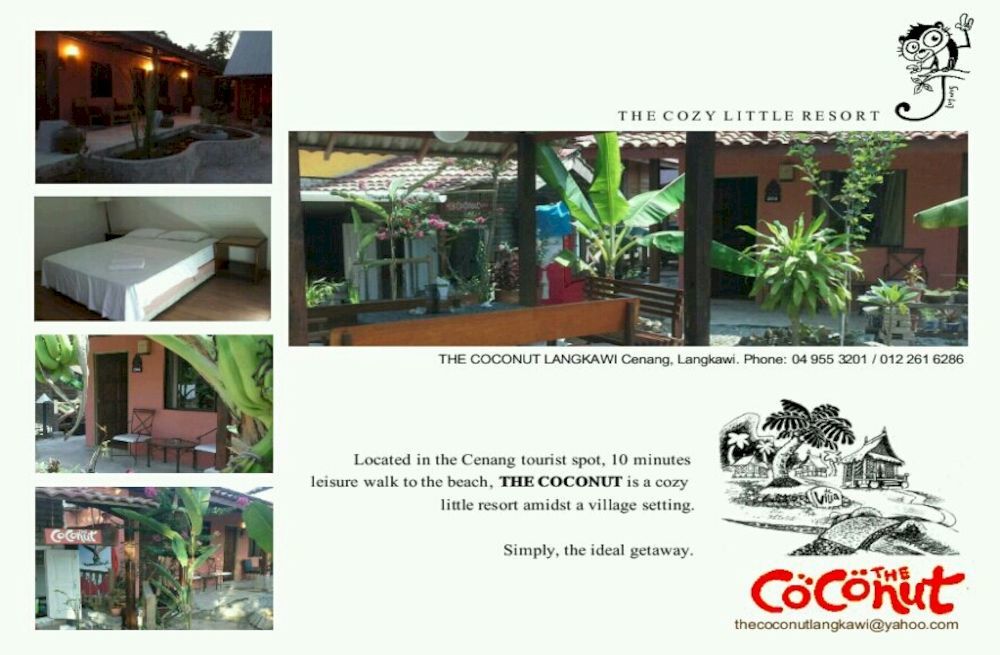 The Coconut Langkawi Hotel Pantai Cenang  Kültér fotó